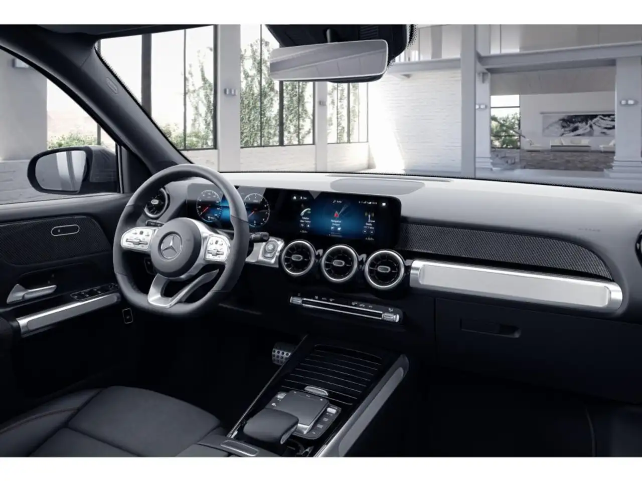 Mercedes-Benz GLB 4M AMG KAMERA+TOTWINKEL+PANO+AHK+LED+19", миниатюра 11