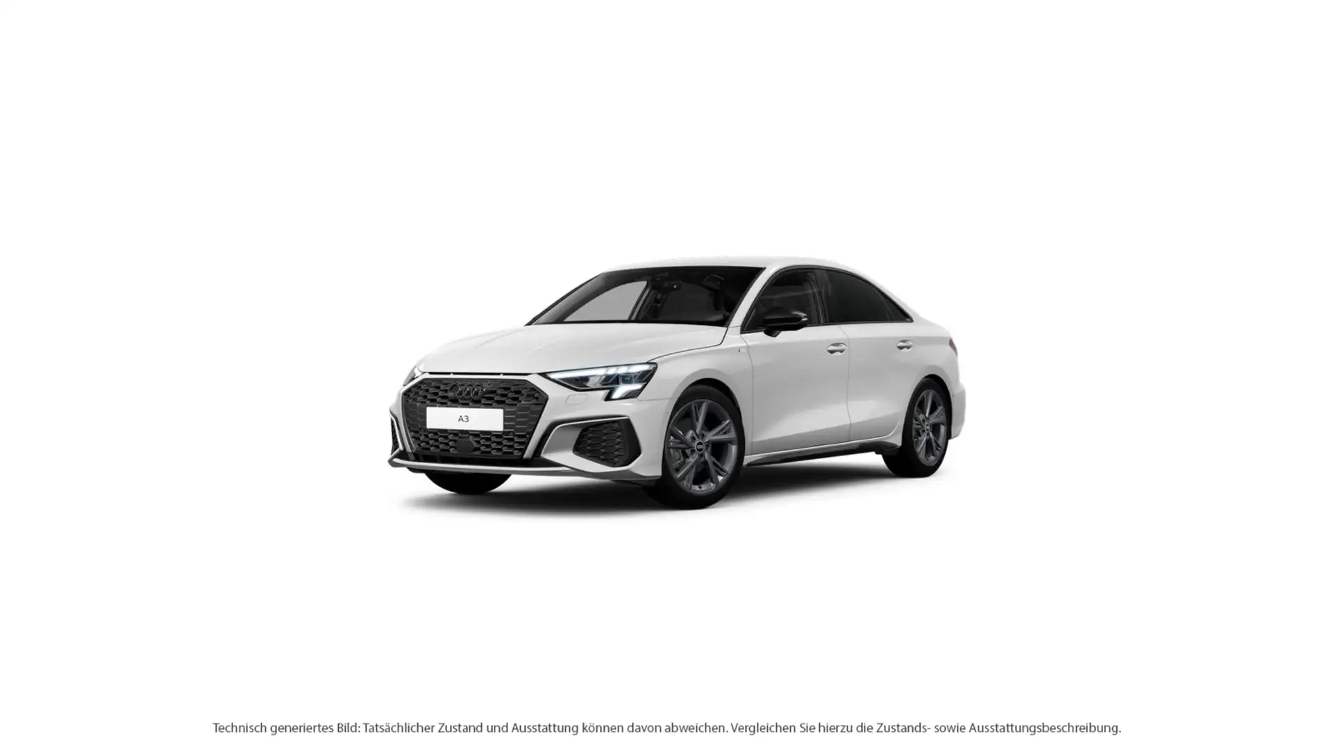 Audi A3 35 TDI Limousine S tronic S line Weiß - 2