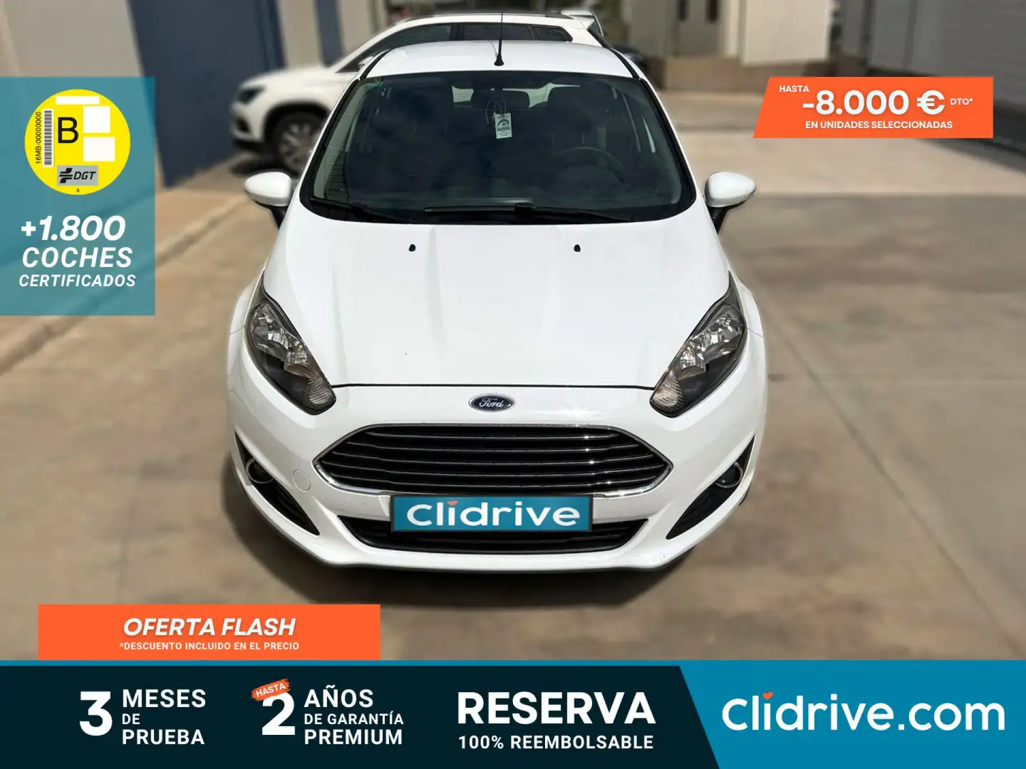 Ford Fiesta 1.5 TDCi Trend Blanco - 1
