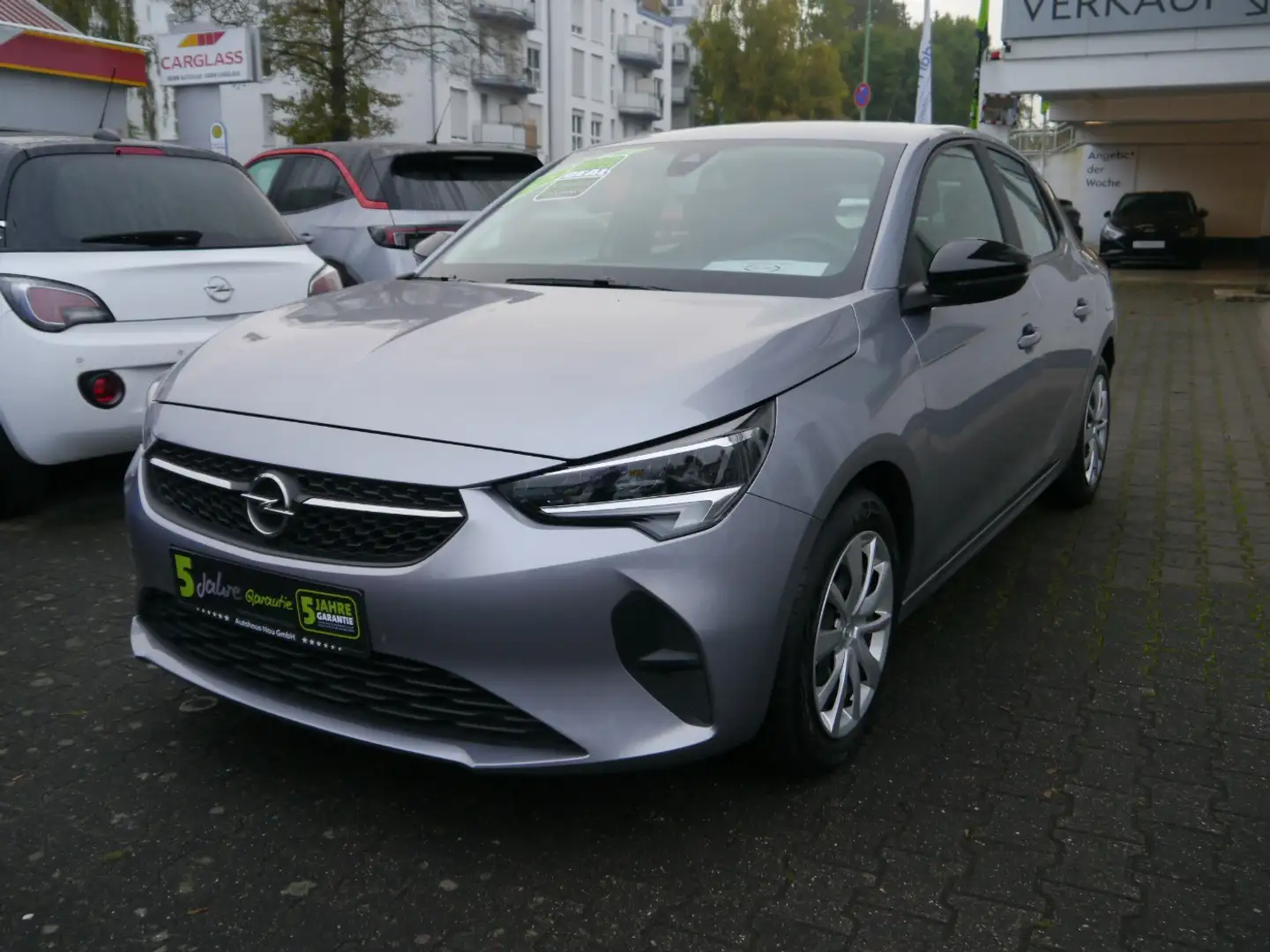 Opel Corsa F 1.2 Turbo Edition LED+Fernlichtass.+AUT Grijs - 2