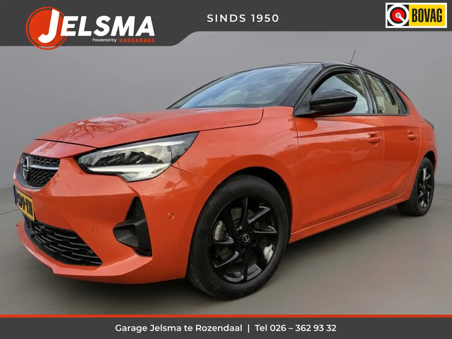 Opel Corsa 1.2 100pk GS Line, Camera | Clima | CarPlay Orange - 1