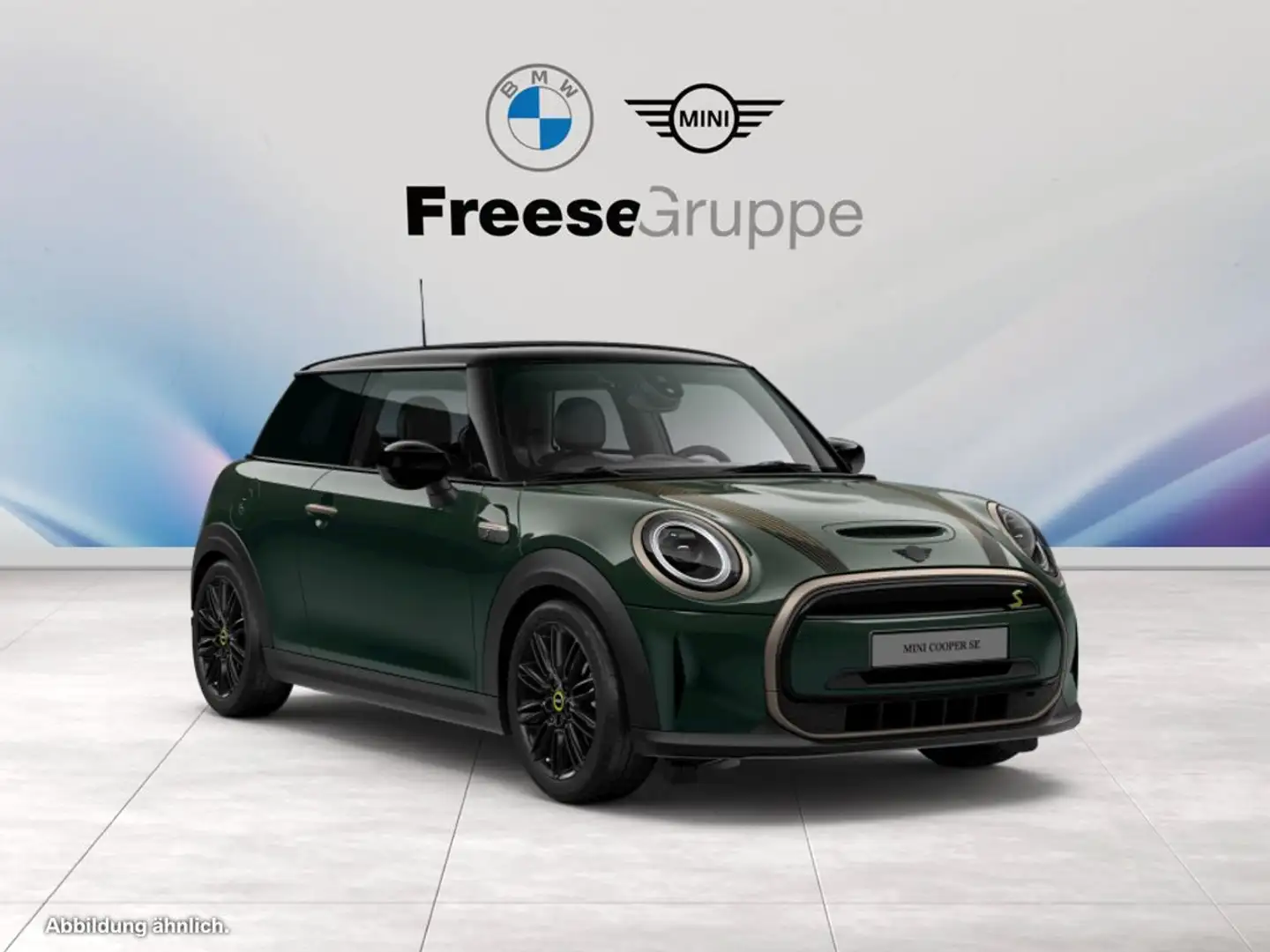 MINI Cooper SE STANDHZ LORDOSE SPORTSITZE LED SHZ DAB Grün - 1