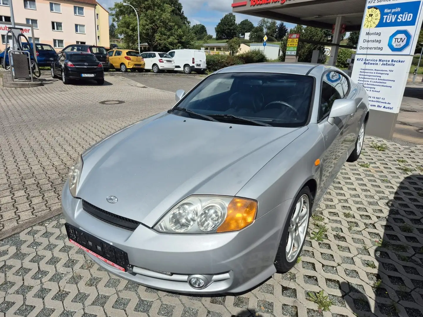 Hyundai Coupe 2.7 GLS V6 Automatik Klima Alu Sitzhzg Argent - 2