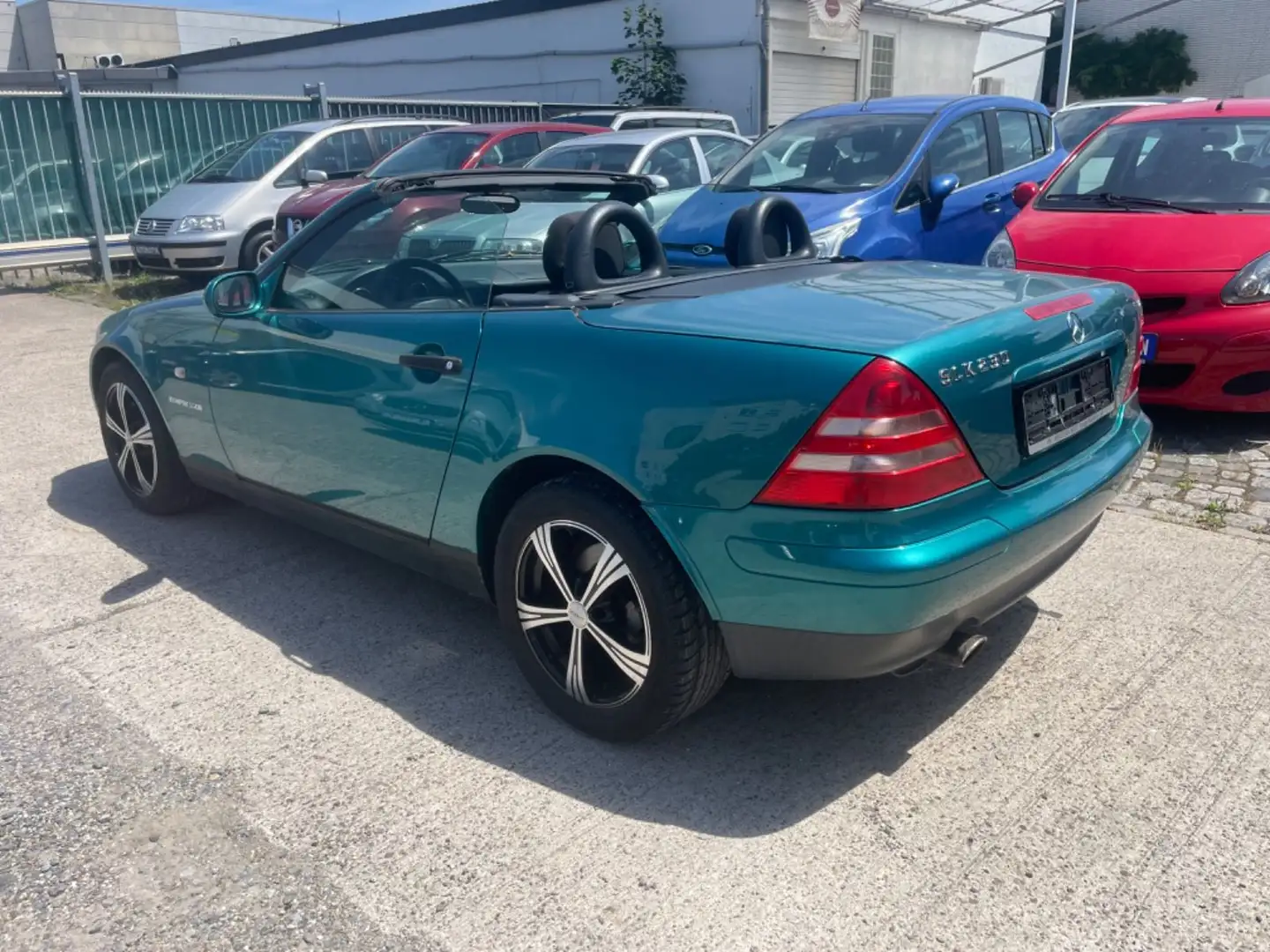Mercedes-Benz SLK 230 K KLIMA TÜV NEU NUR 67 TKM !!! Verde - 2