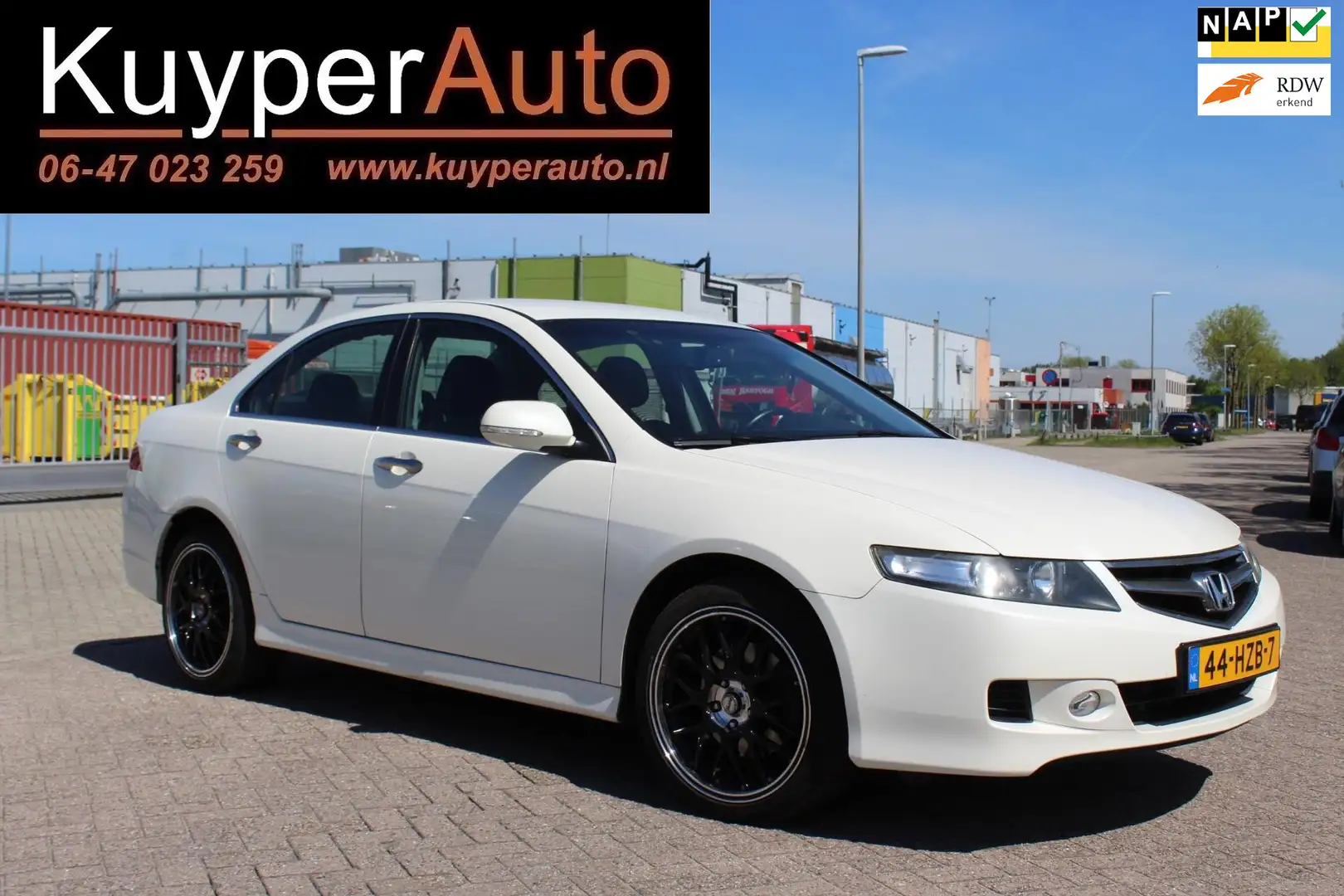 Honda Accord 2.0i Sport Plus HALF LEDER CLIMA Bílá - 1