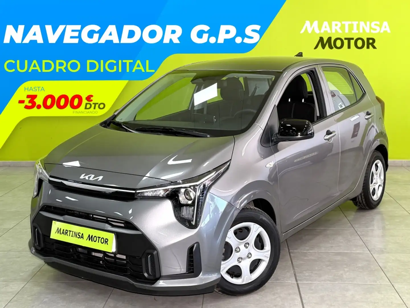Kia Picanto 1.0 GDi Concept Gris - 1