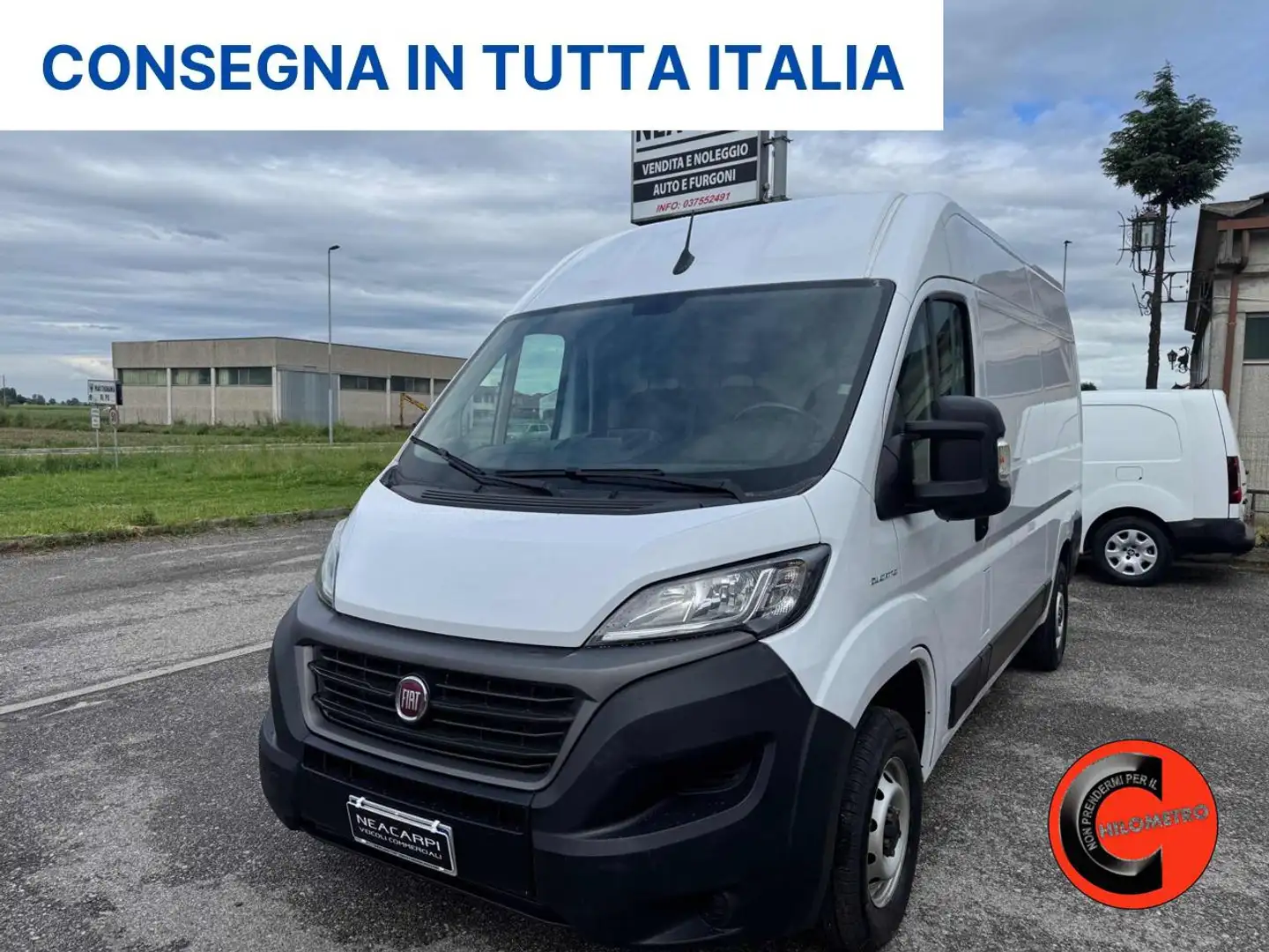 Fiat Ducato 35 2.3 MJT 140C-(PM-TM L2H2)SENSORI-FURGONE-E6 Bianco - 1