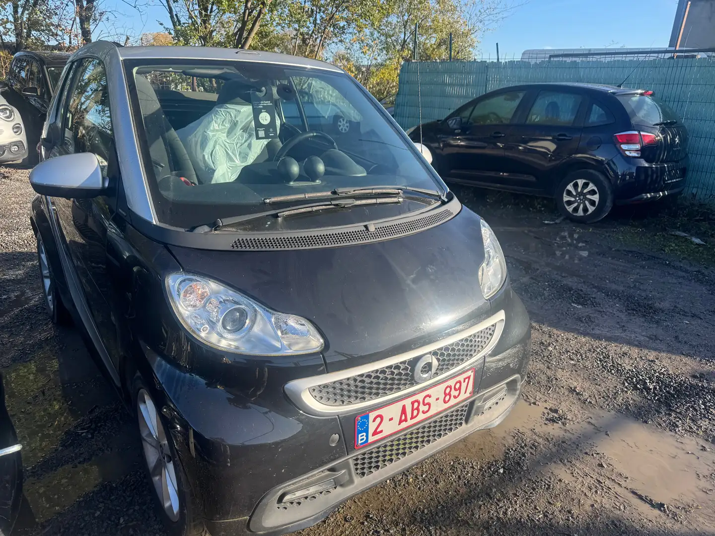 smart forTwo Cabrio 17.6 kWh Electric drive Zwart - 2