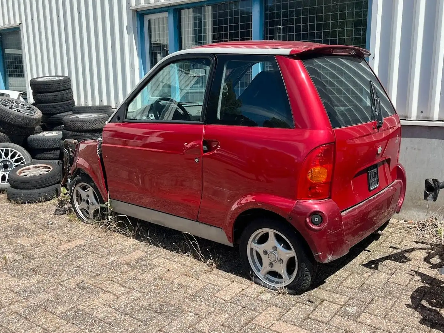 Microcar ITALCAR Tasso T2 Mopedauto Microcar 45 KM Rouge - 2
