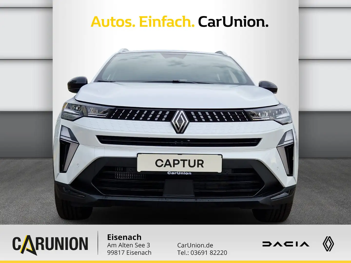 Renault Captur Techno Mild Hybrid 140 Weiß - 2
