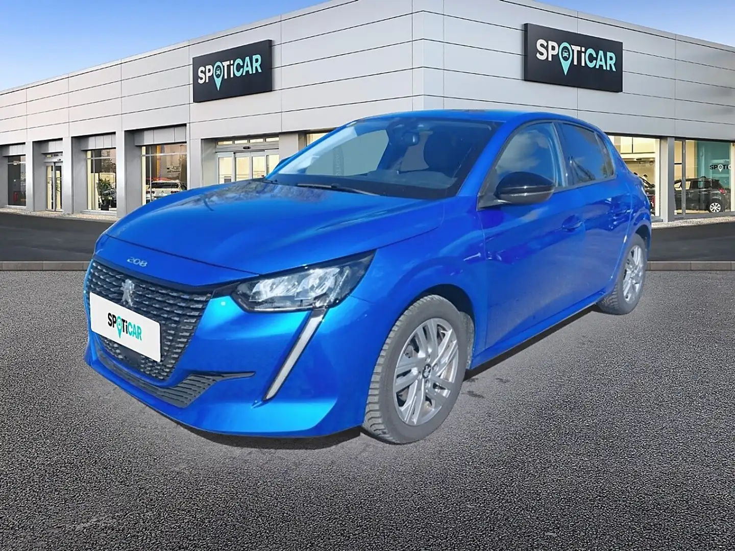 Peugeot 208 Allure PureTech 100 S&S EAT8 Aut. Blau - 1