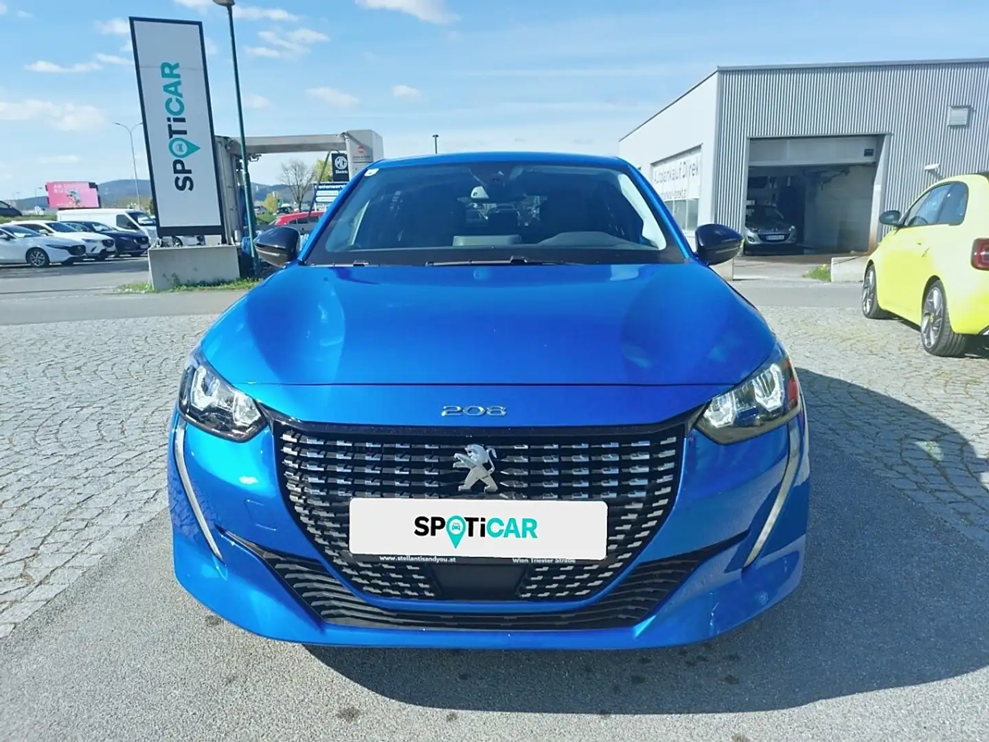Peugeot 208 Allure PureTech 100 S&S EAT8 Aut. Blau - 2