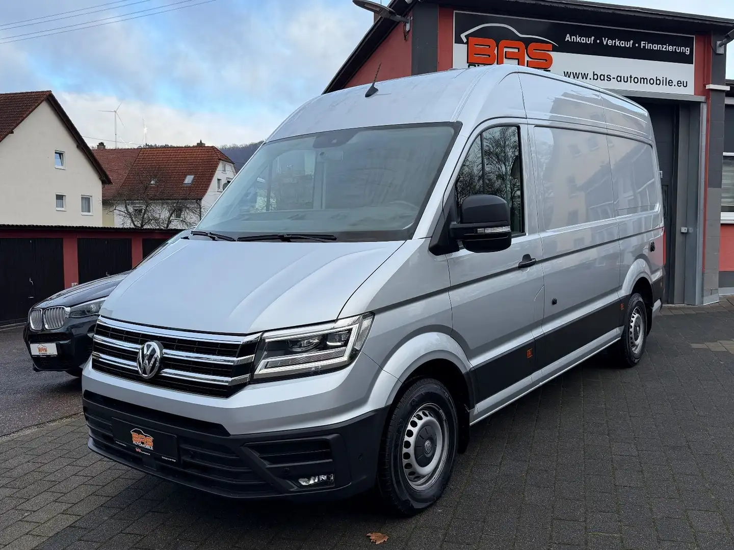 Volkswagen Crafter Kasten 35 mittel Hoch*LED*NAV*KAM*BOTT Ezüst - 1