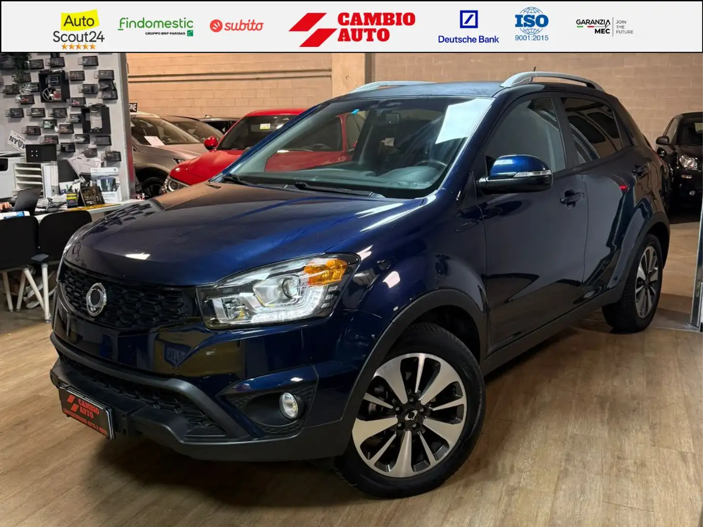 SsangYong Korando PREZZO *PROMO!! AUTOMATICA NEOPATENTATI Bleu - 1