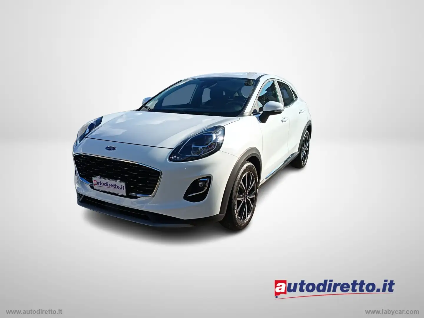 Ford Puma 1.0 EcoBoost Hyb. 125 CV Tit. Blanc - 1