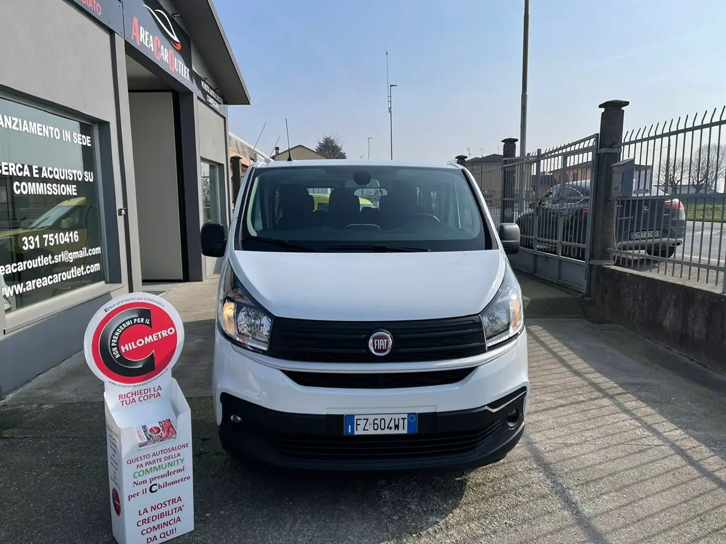 Fiat Talento 2.0 Ecojet 120CV M1*9 POSTI*PASSO LUNGO*KM 71.567 Blanc - 2