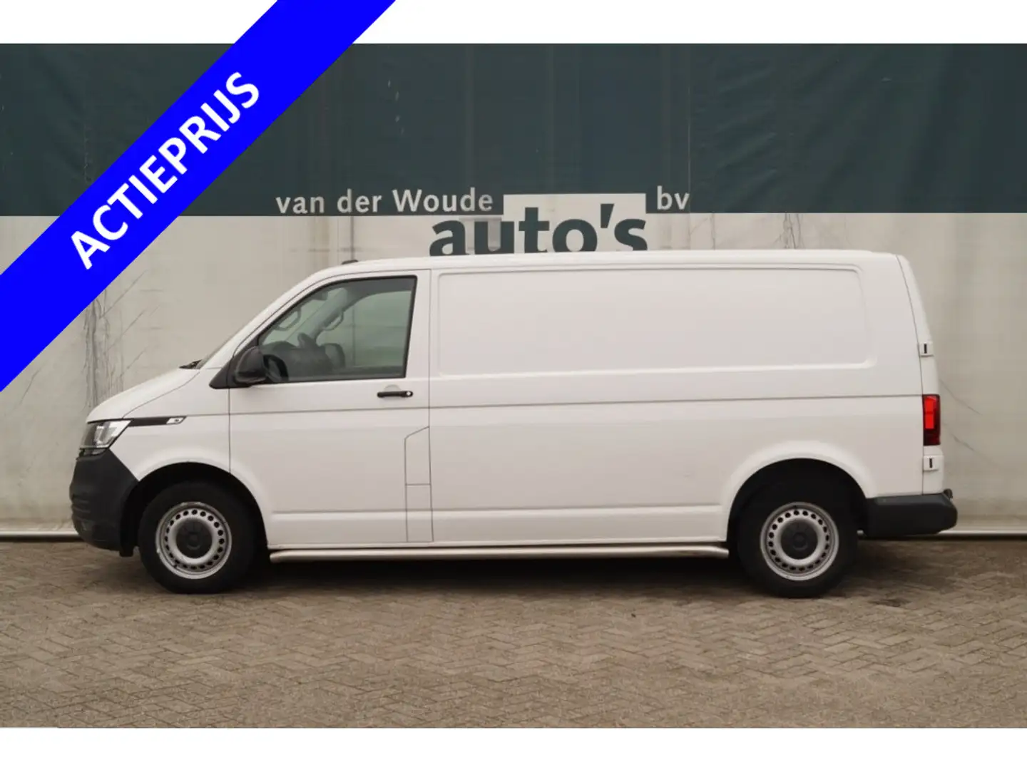 Volkswagen Transporter 2.0 TDI L2-H1 Comfortline -AIRCO-PDC-CRUISE- Wit - 1
