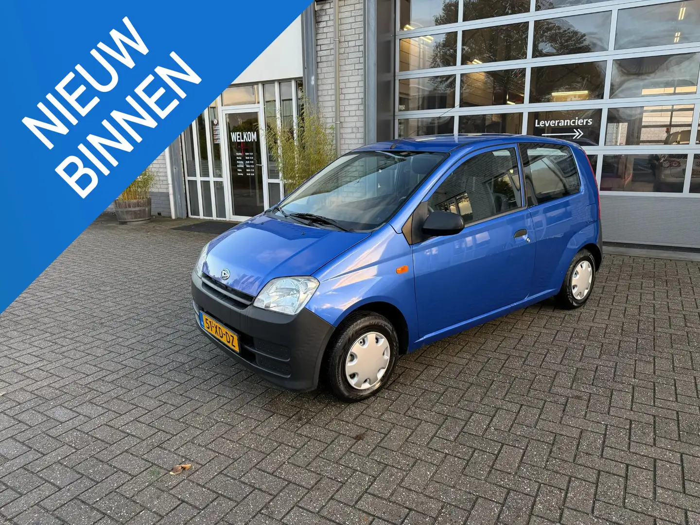 Daihatsu Cuore 1.0-12V Kyoto Nieuwe APK Blauw - 1