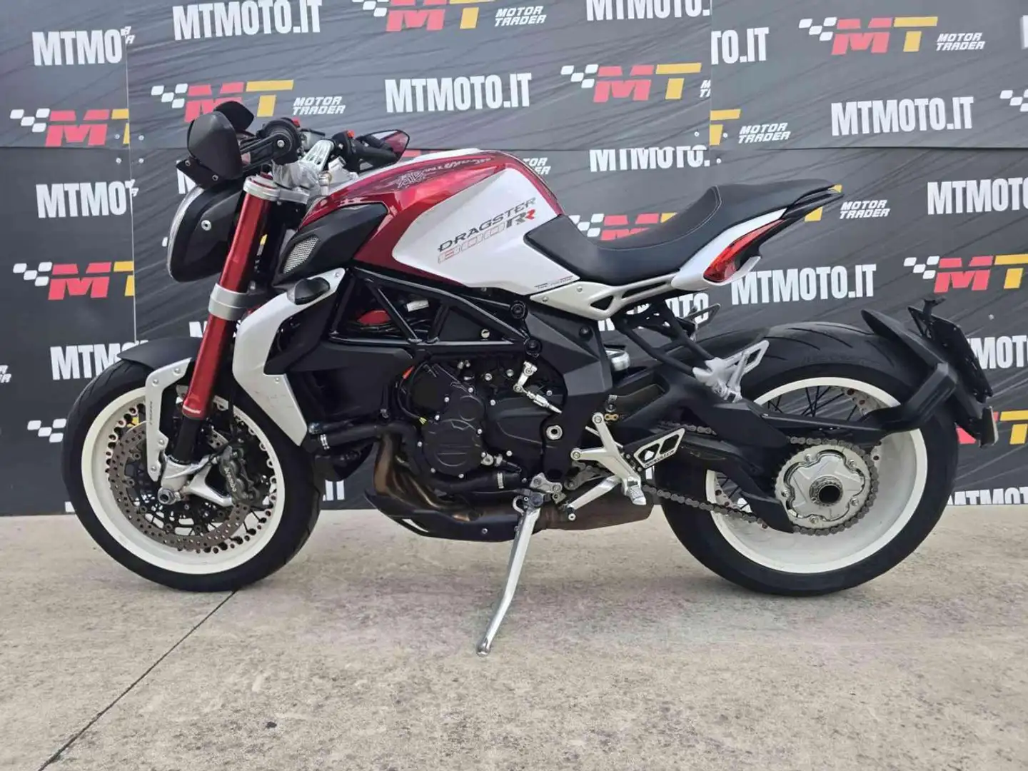 MV Agusta Brutale 800 Dragster RR Video 360 Bianco - 2