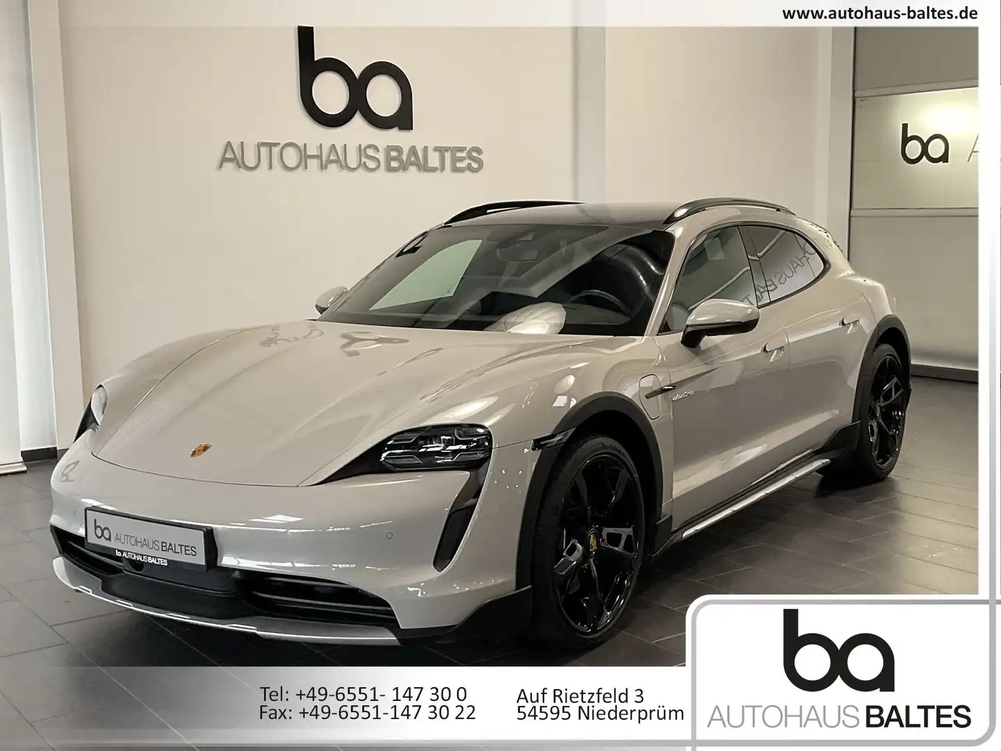 Porsche Taycan Taycan Cross Turismo 4 Pano/4+1/Inno/21/Led/Voll Grau - 1