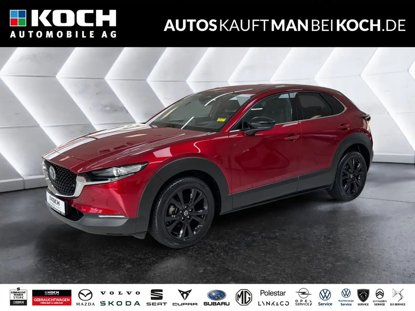 Mazda CX-30 2.0 e-SKYACTIV-G M Hybrid Homura LED HUD SHZ Rot - 1