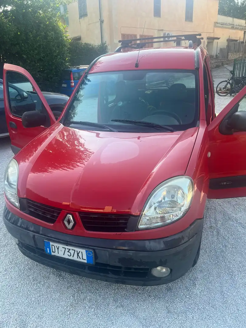 Renault Kangoo Kangoo 1.6 16v Confort benz./metano Rosso - 1