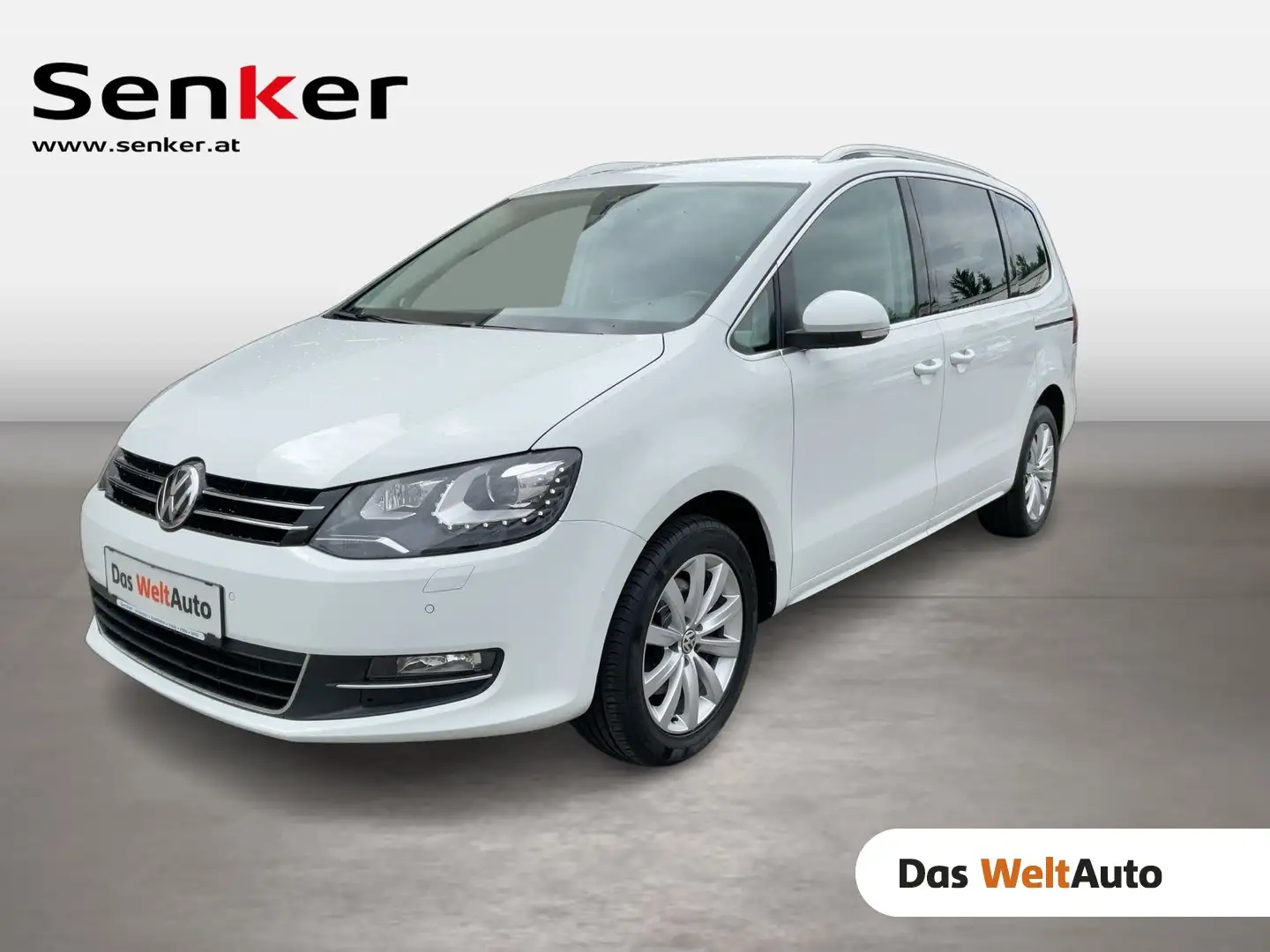 Volkswagen Sharan Business+ TDI SCR DSG 5-Sitzer Weiß - 1