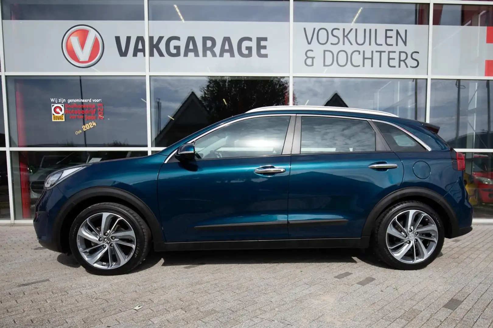 Kia Niro 1.6 GDi Hybrid First Edition | Navigatie | Trekhaa Blauw - 2
