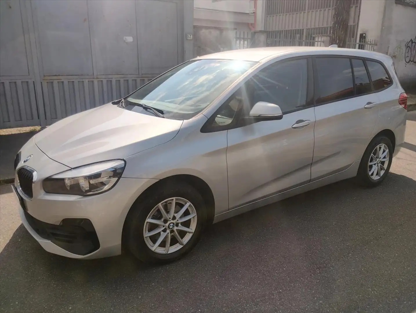 BMW 216 BMW 216d Gran Tourer 7posti Euro 6D-Temp Grigio - 1