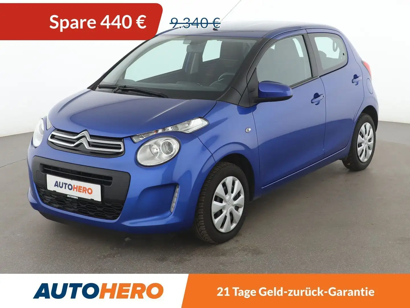 Citroen C1 1.0 VTi Feel*KLIMA*GARANTIE* Blau - 1
