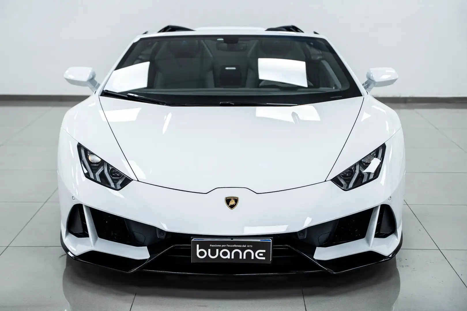 Lamborghini Huracán 5.2 640CV EVO AWD SPYDER SOLLEVATORE SENSONUM ITA Bianco - 2