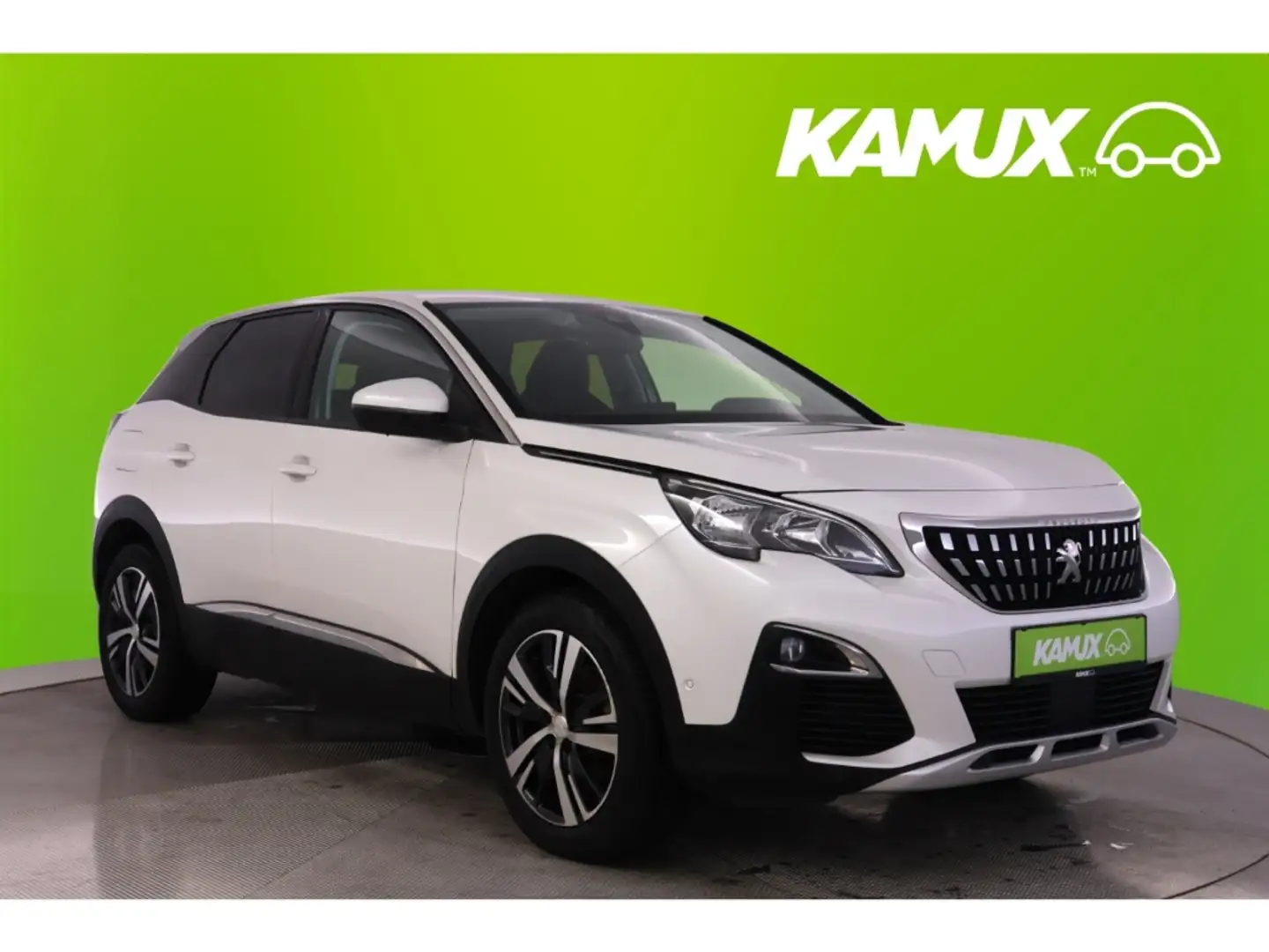 Peugeot 3008 1.2PureTech Aut.130 Allure+LED+NAVI+AHK+PDC Blanc - 1