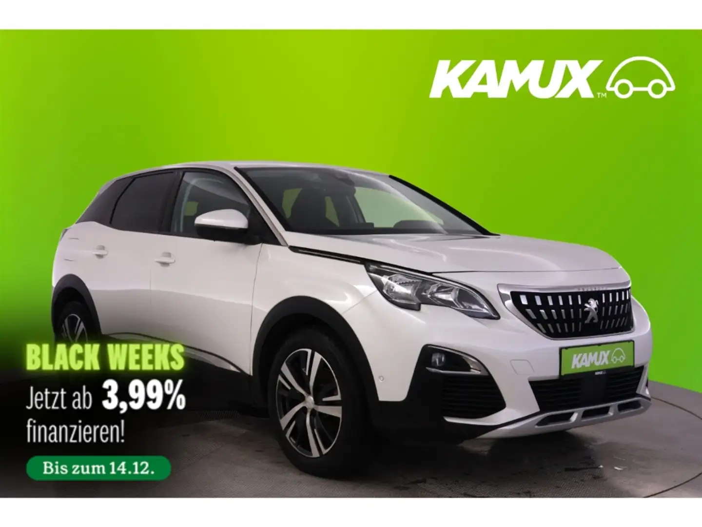 Peugeot 3008 1.2PureTech Aut.130 Allure+LED+NAVI+AHK+PDC Alb - 1