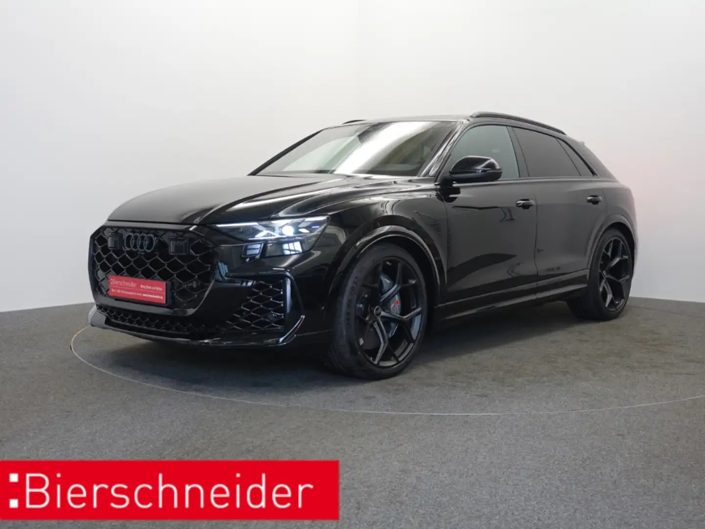Audi RS Q8 performance AKTION! PANO AHK HEADUP 305kMH ASSISTE Zwart - 1