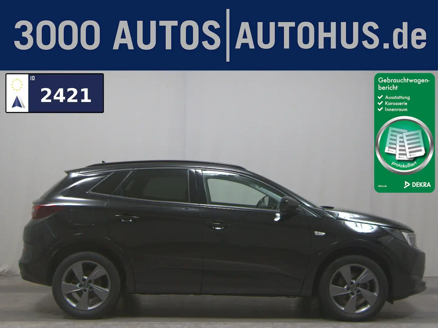 Opel Grandland X 1.5 D GS Line Navi LED DigiTacho RFK Schwarz - 1