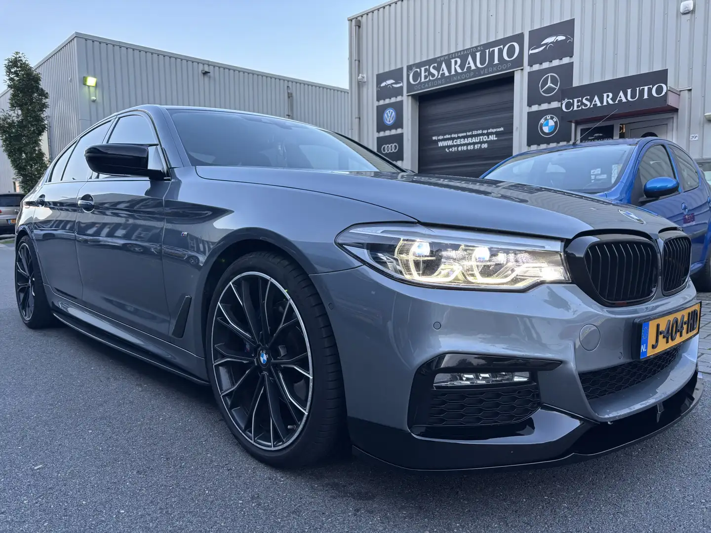 BMW 530 5-serie 530I HIGH EXECUTIVE AUTOMAAT M SPORTPAKKET Blau - 1