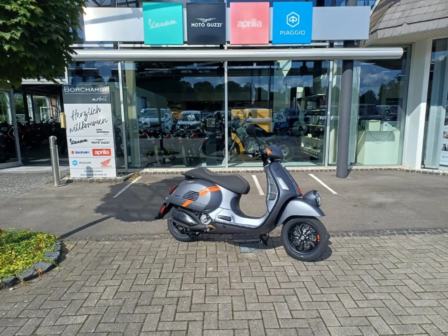 Vespa GTV 310 *E5+*wenig KM*Grau*24 PS* Gris - 2