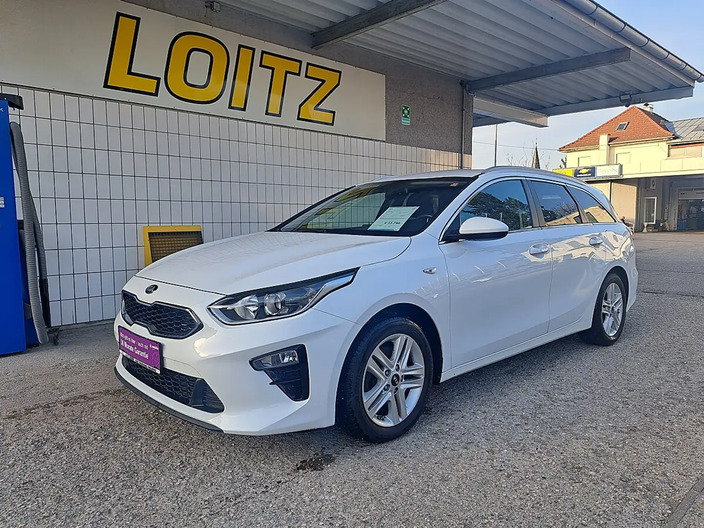 Kia Ceed SW / cee'd SW ceed SW 1,4 TGDI ISG Silber Weiß - 1