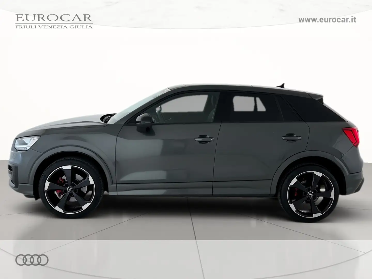 Audi Q2 40 2.0 tfsi identity black quattro s-tronic Grigio - 2