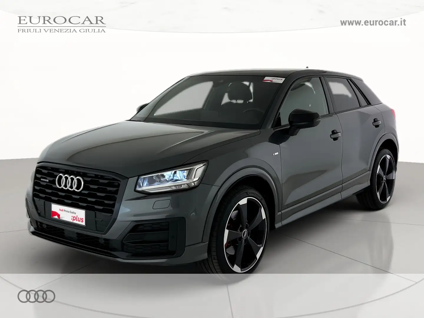 Audi Q2 40 2.0 tfsi identity black quattro s-tronic Grigio - 1