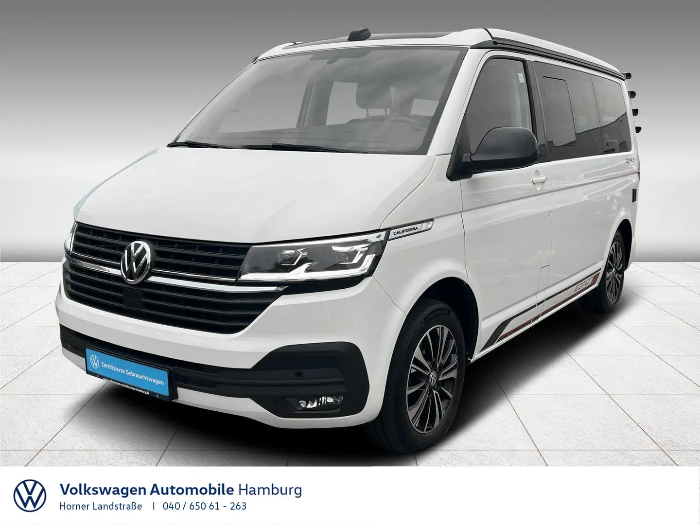 Volkswagen T6.1 California Beach Camper Edition 2.0 TDI DSG Weiß - 1