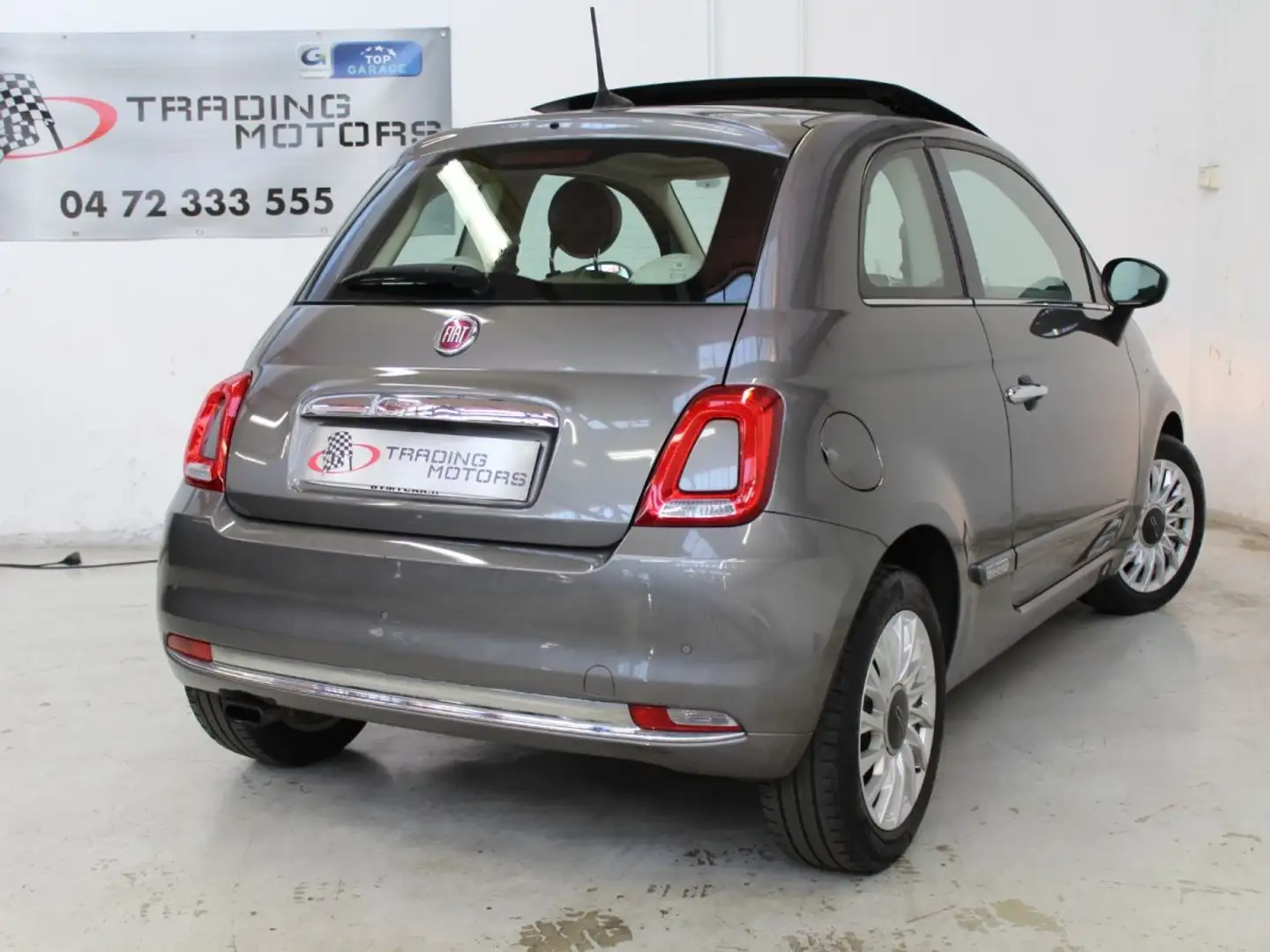 Fiat 500 Berline 0.9l. 8V 85 TwinAir Lounge Toit Ouvrant Grau - 2