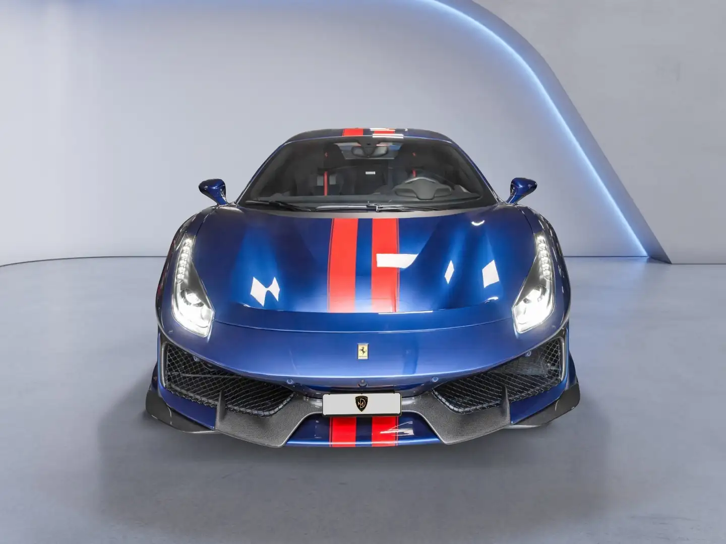 Ferrari 488 488 Pista 4.0 V8 720ch Bleu - 2