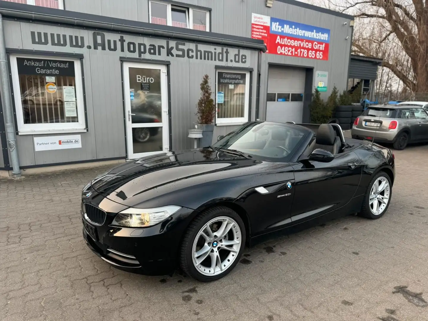 BMW Z4 Roadster 20i PDC°LEDER°LENK+SITZHZ°ALCANTARA! Schwarz - 1