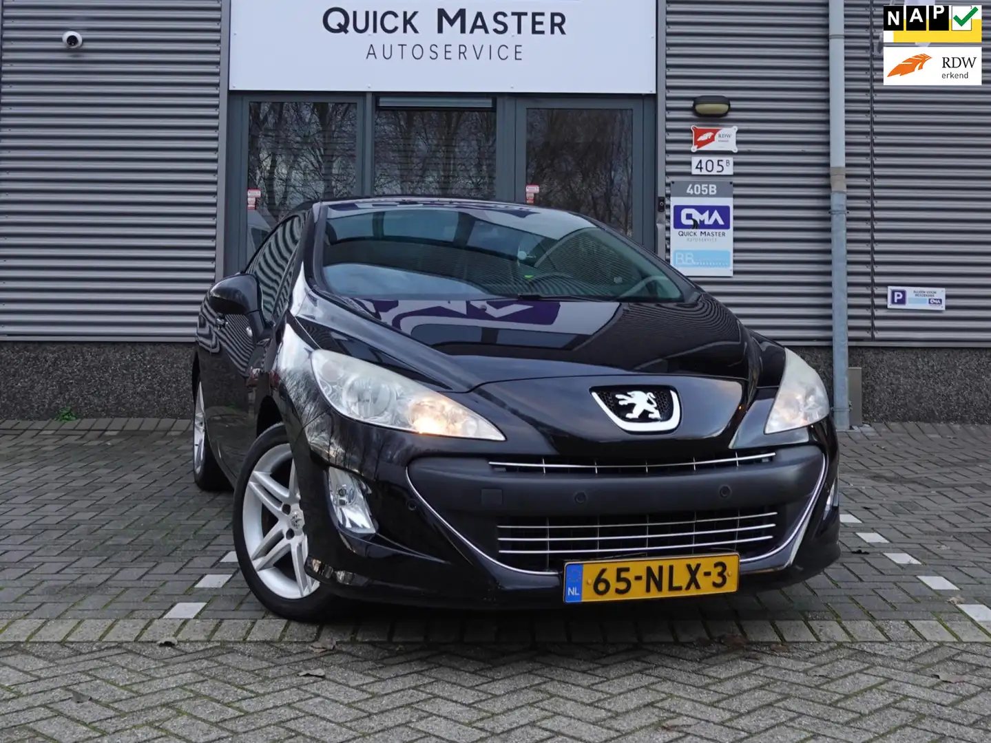Peugeot 308 CC 1.6 THP Noir & Blanc - NAP - Cabrio Zwart - 1