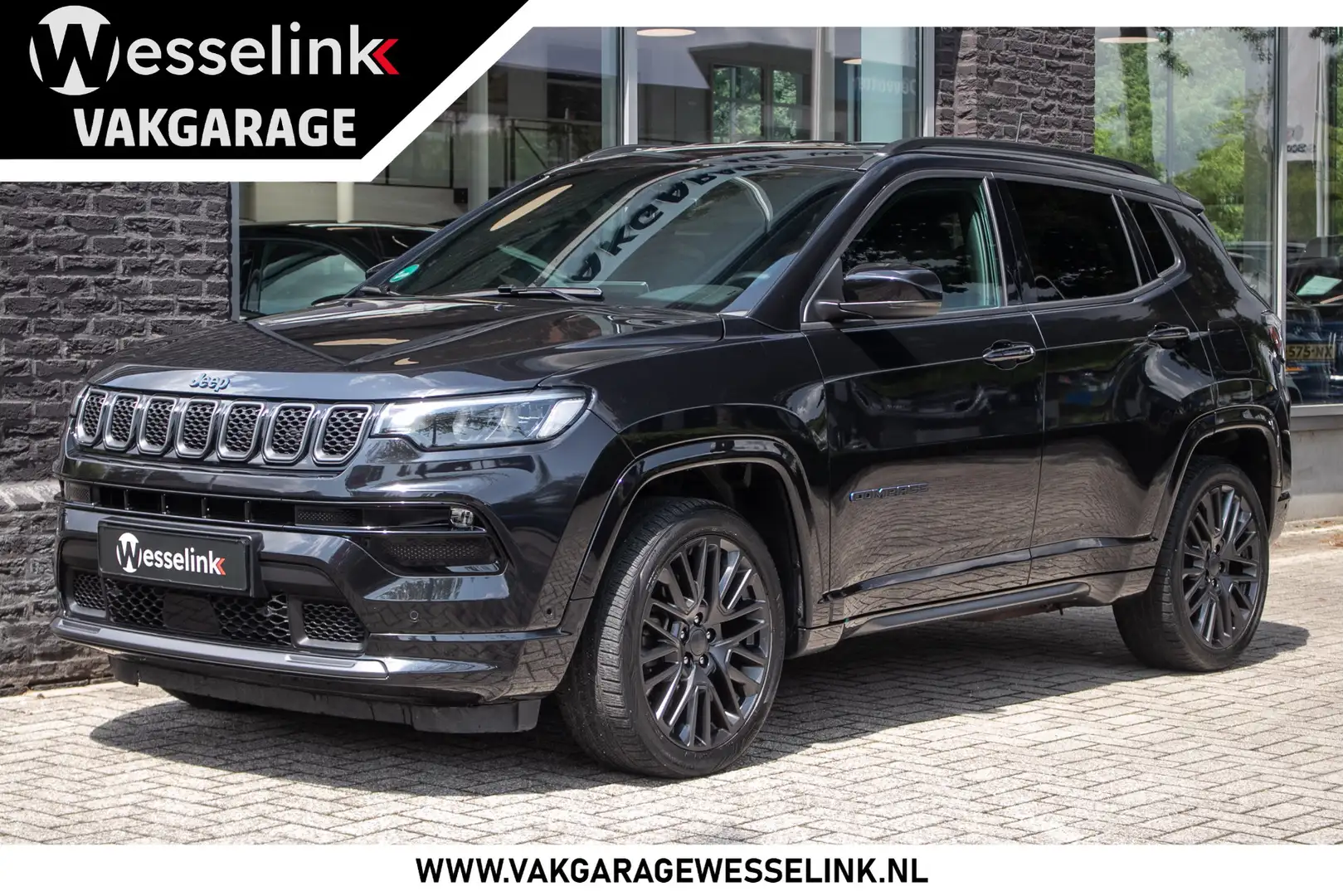 Jeep Compass 4xe 240 Plug-in Hybrid Electric S - Zeer complete Noir - 1