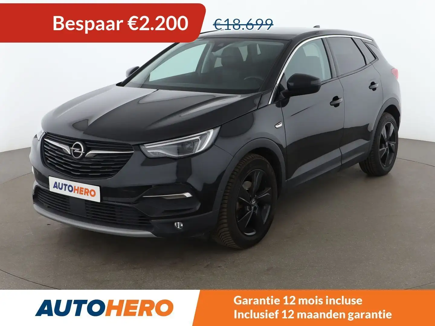Opel Grandland X 1.6 Turbo INNOVATION Nero - 1