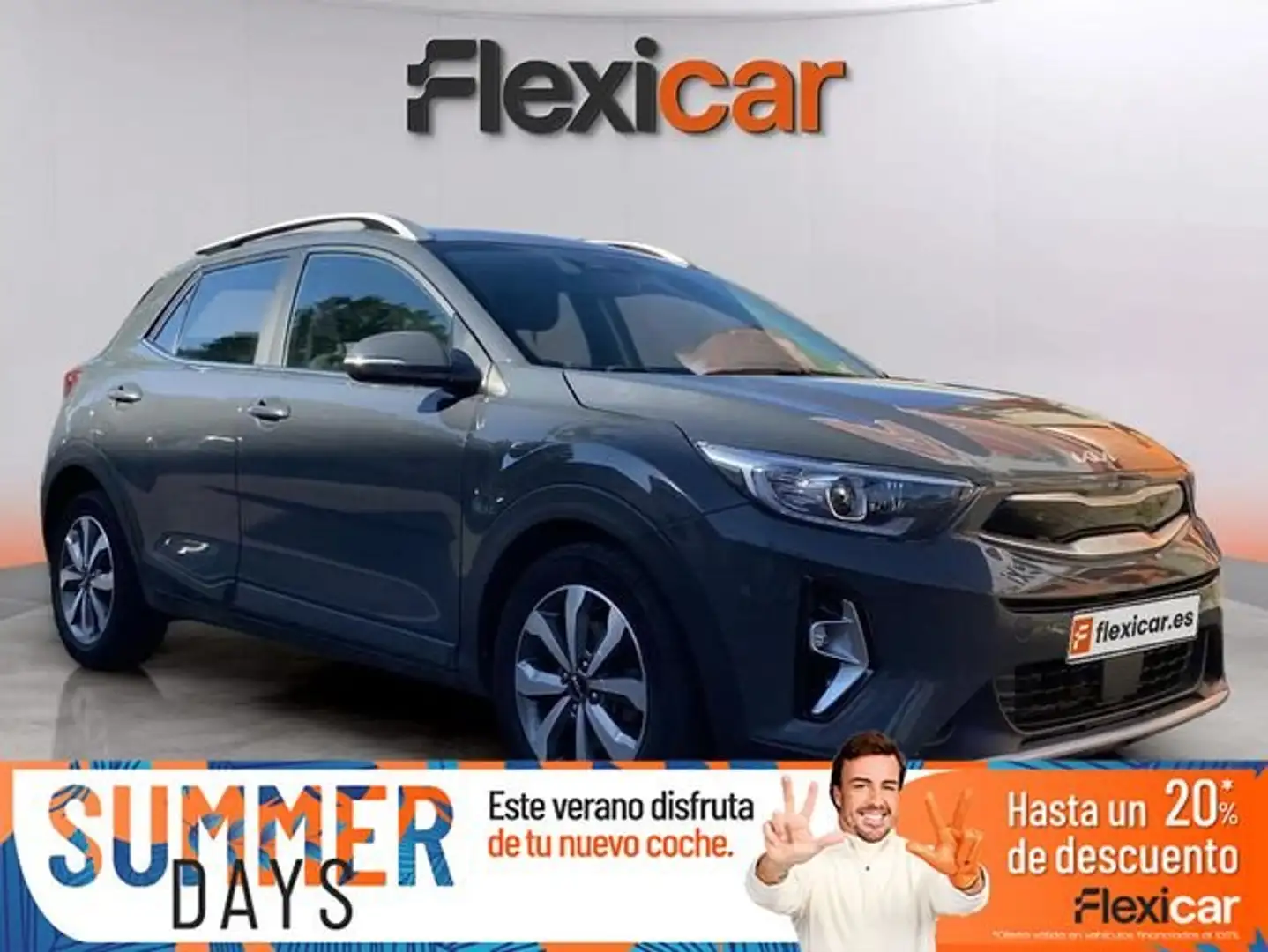 Kia Stonic 1.0 T-GDi 74kW (100CV) MHEV iMT Drive Gris - 1