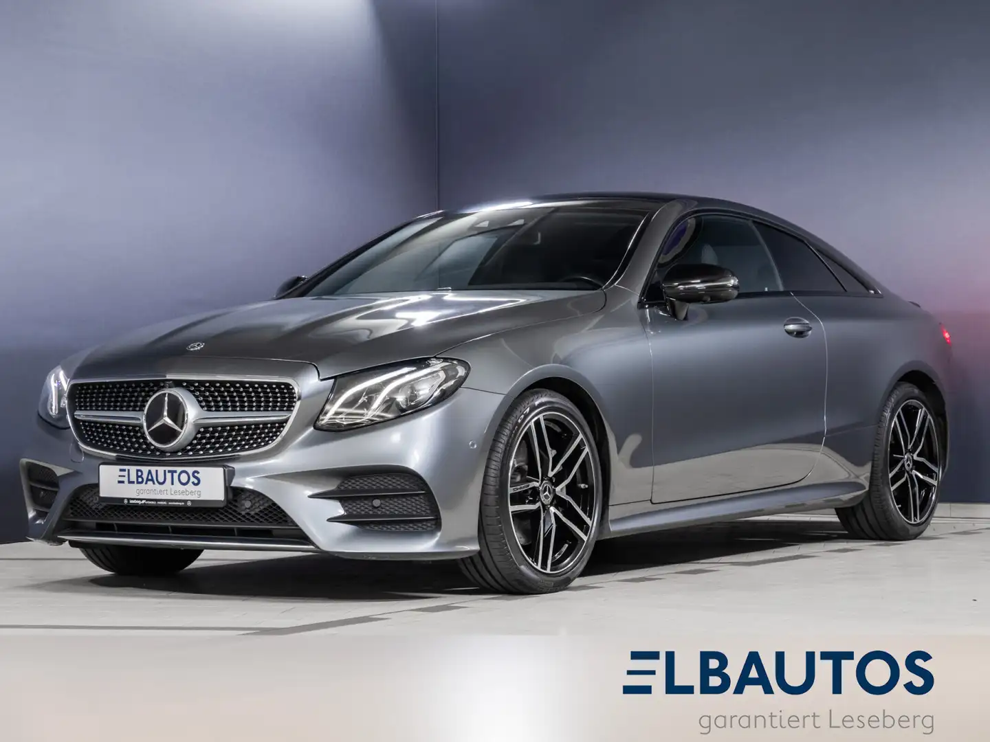 Mercedes-Benz E 200 E 200 Coupé AMG LED/Distronic/360°/ Head-Up/ DAB Grau - 1