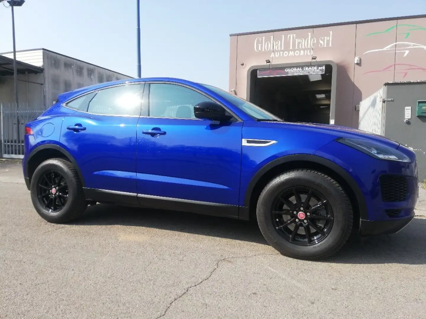 Jaguar E-Pace 2.0D 150 CV AWD aut. Unico Pro Crono Tagliandi Bleu - 2